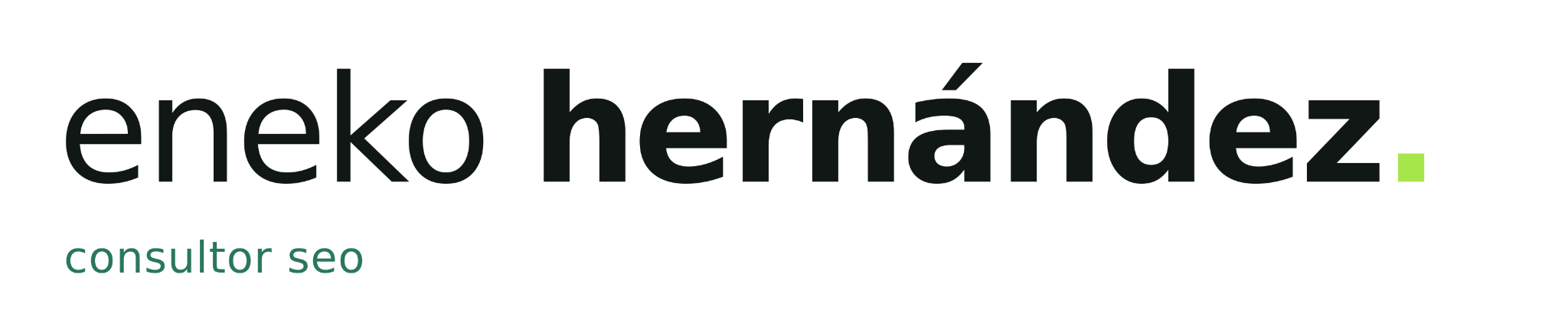 Eneko Hernández, consultor SEO